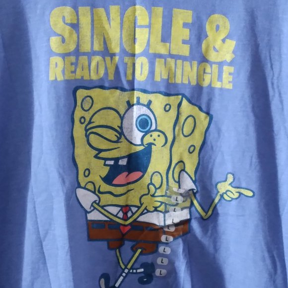 Sponge Bob Short Sleeve Tee - Picture 2 of 4
